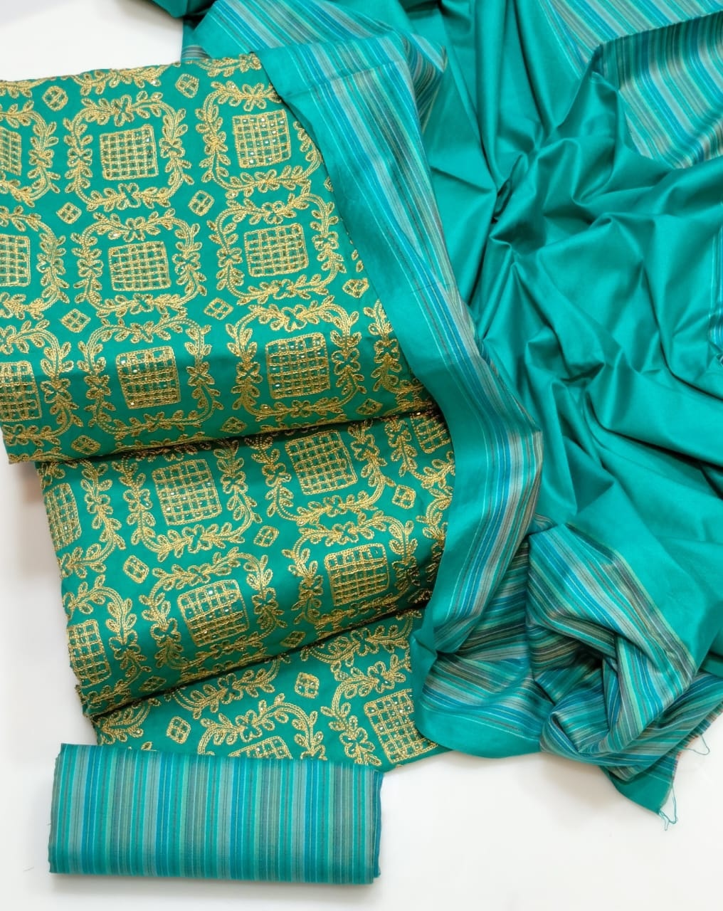 WINTER SILK DIGITAL PRINTED 3-PIECE - DP#83
